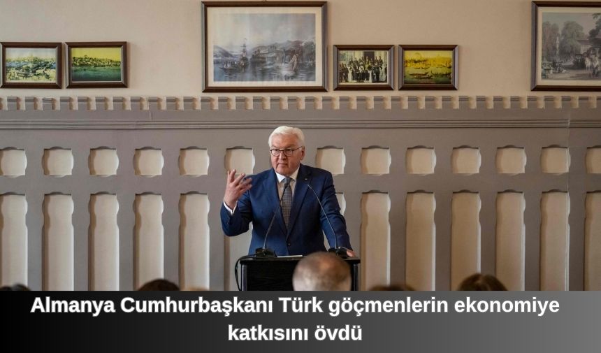 Almanya Cumhurbaşkanı Frank-Walter Steinmeier,