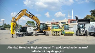 Altındağ Belediye Başkanı Veysel Tiryaki, belediyede kaynakları daha etkin kullanmak