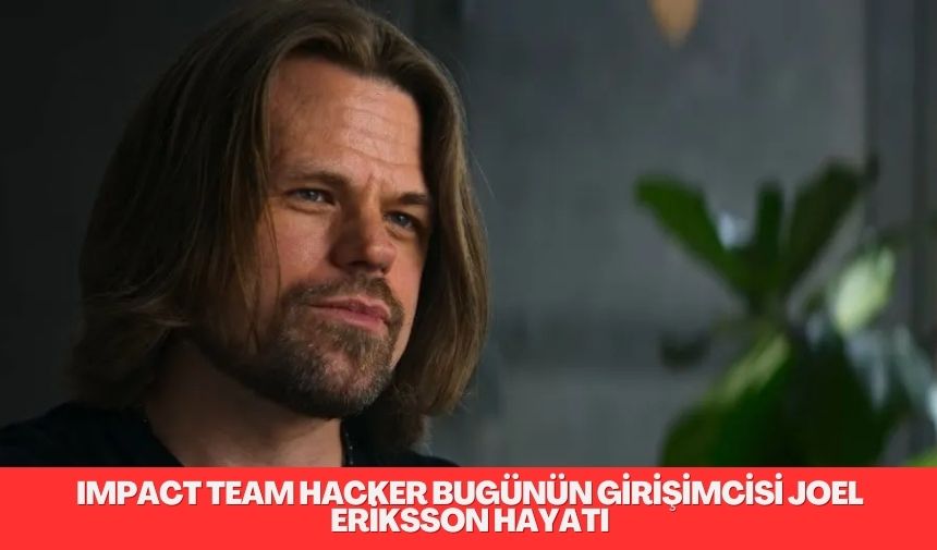 Impact Team Hacker Bugünün Girişimcisi Joel Eriksson Hayatı