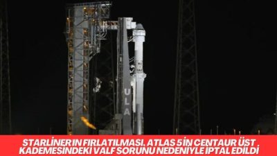 İlk kez astronotları taşıyan bir Atlas 5 roketi, Boeing’in uzun