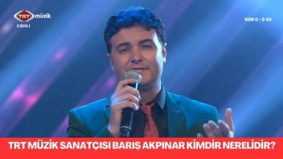TRT Müzik Sanatçısı Barış Akpınar, söylediği Ankara türküleri ve oyun