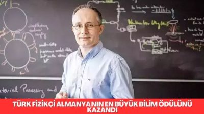 Fatih Ömer İlday, Almanya’nın prestijli bilim ödülü olan Alexander von