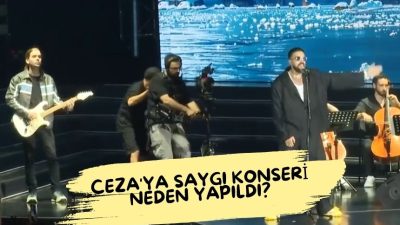 Ünlü Rapçi Ceza gerçek adıyla Bilgin Özçalkan için Saygı1 konseri
