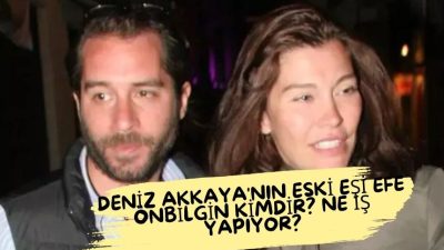 Deniz Akkaya, sosyal medyada yaptığı bir paylaşım ile bir kez