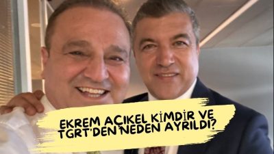 Ekrem Açıkel Kimdir Nerelidir ve Eşi Kimdir? Ekrem Açıkel TGRT'den