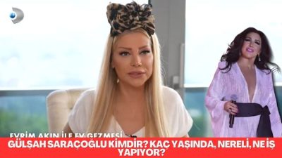 Ünlülerin Modacısı Gülşah Saraçoğlu bugün Evrim Akın ile Ev Gezmesi programına