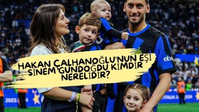 Milli futbolcu ve A Milli Takım Kaptanı Hakan Çalhanoğlu’nun eşi