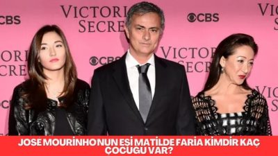 José Mourinho'nun eşi Matilde Faria'nın kim olduğu ve hayatı merak