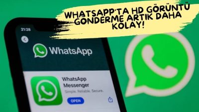 WhatsApp’a Yeni Özellik: HD Kalitesinde Medya Gönderimi WhatsApp, uzun süredir