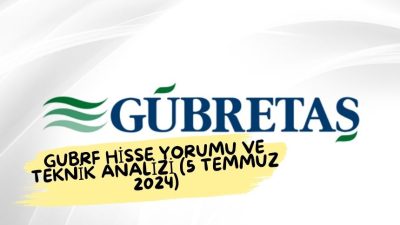 GUBRF Hisse Yorumu (5 Temmuz 2024) Hisse Performansı Kapanış Fiyatı: