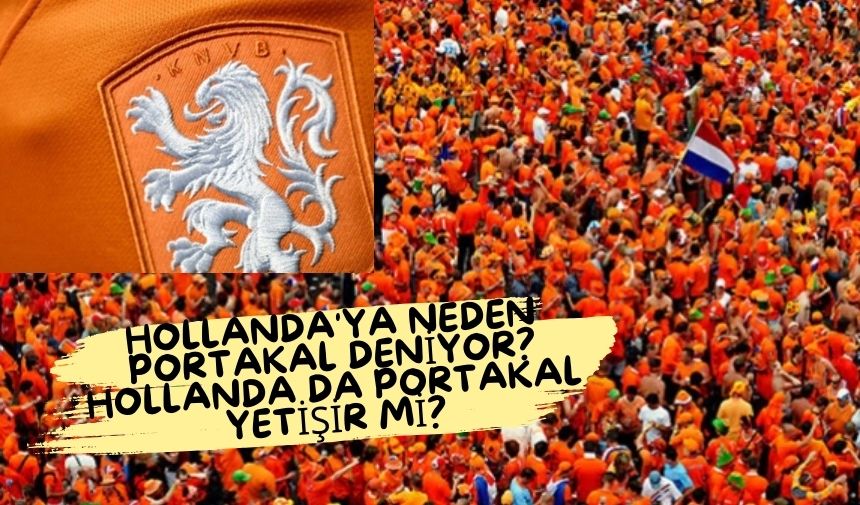 Hollanda’ya neden portakallar deniyor? Hollanda’nın “portakal” lakabı ile anılmasının ve