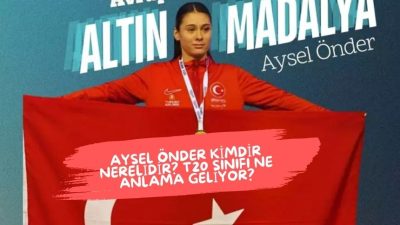 Aysel Önder, genç yaşına rağmen para-atletizm dünyasında adını altın harflerle