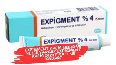 Expigment Krem Nedir ve Ne İşe Yarar? Expigment krem, ciltteki