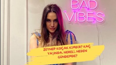 Türk televizyonlarının sevilen isimlerinden Zeynep Koçak, "Çok Güzel Hareketler Bunlar"