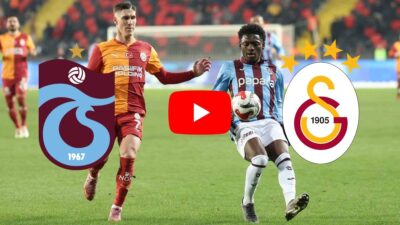 Trabzonspor Galatasaray maçı için Taraftarium24, Justin TV, Selçuksports ve İnat