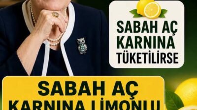 Sabahları aç karna limonlu su içmek son yıllarda oldukça popüler