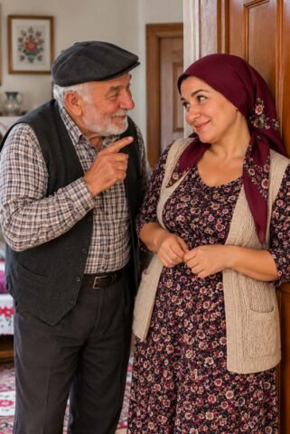 Köyün 78 yaşındaki en çapkın dedesi, kendisinden 30 yaş küçük