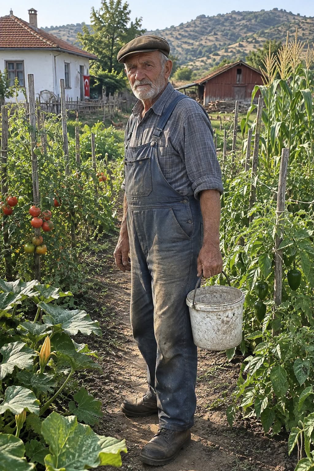 “Turgut da kadını görmüştü. Ve elindeki kahve fincanını yavaşça terasın
